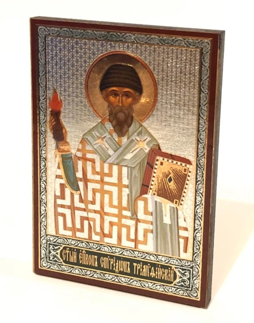 Икона на дереве 6х9см с ножкой (А)