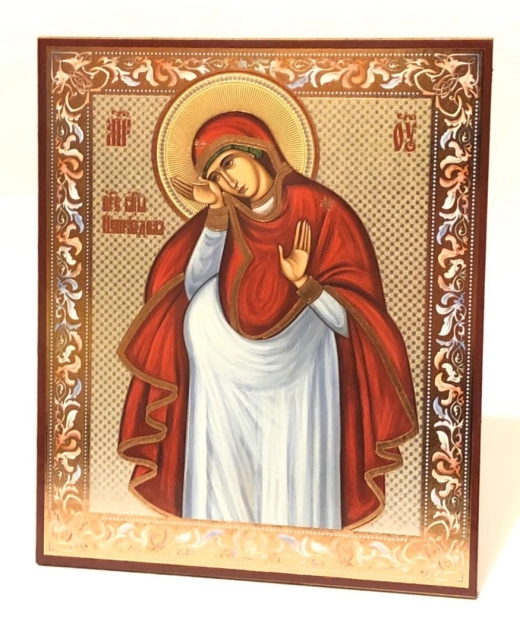 Ікона на дереві 10х12см з ніжкою (А)