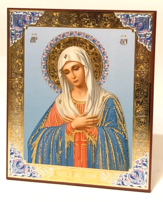 Ікона на дереві 15х18см з ніжкою (А)