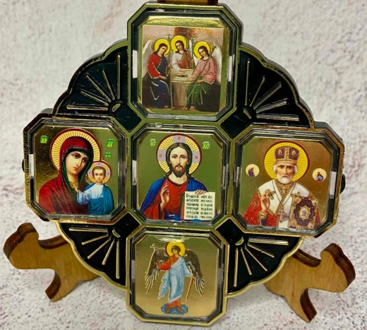 Іконостас в авто (8х8см.)