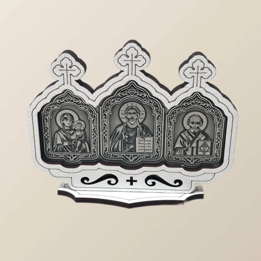 Ікона трійник на підставці