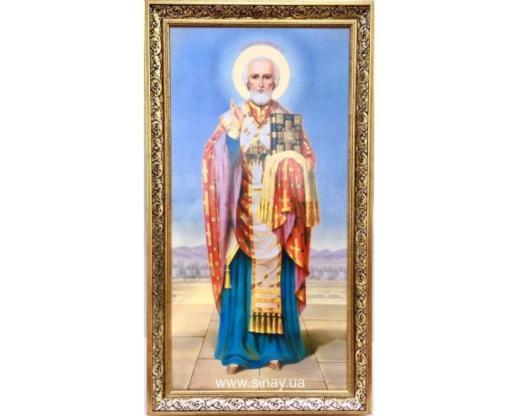Ікона в дерев'яній рамці 110х60см. без скла (багет еліт №7)
