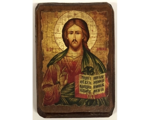 Икона на дереве под старину  (70х100мм) Ш