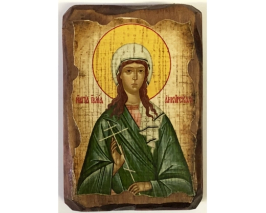 Икона на дереве под старину  (70х100мм) Ш