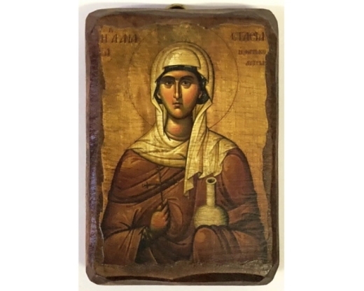 Икона на дереве под старину  (70х100мм) Ш