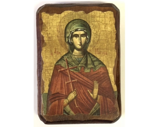 Икона на дереве под старину  (70х100мм) Ш