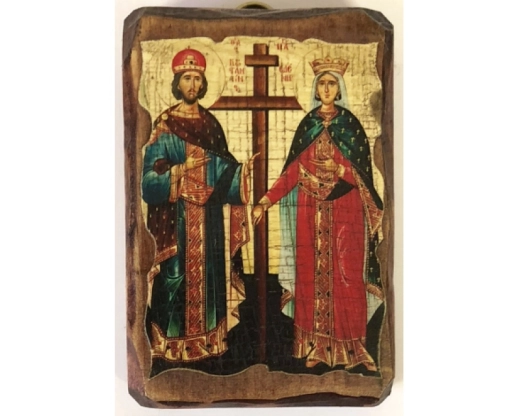 Икона на дереве под старину  (70х100мм) Ш