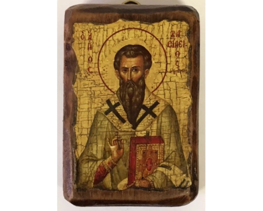 Икона на дереве под старину  (70х100мм) Ш