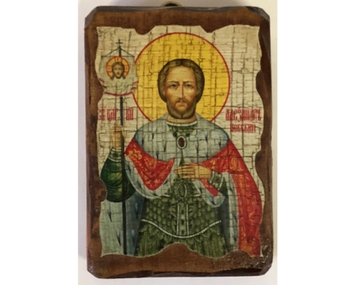 Икона на дереве под старину  (70х100мм) Ш